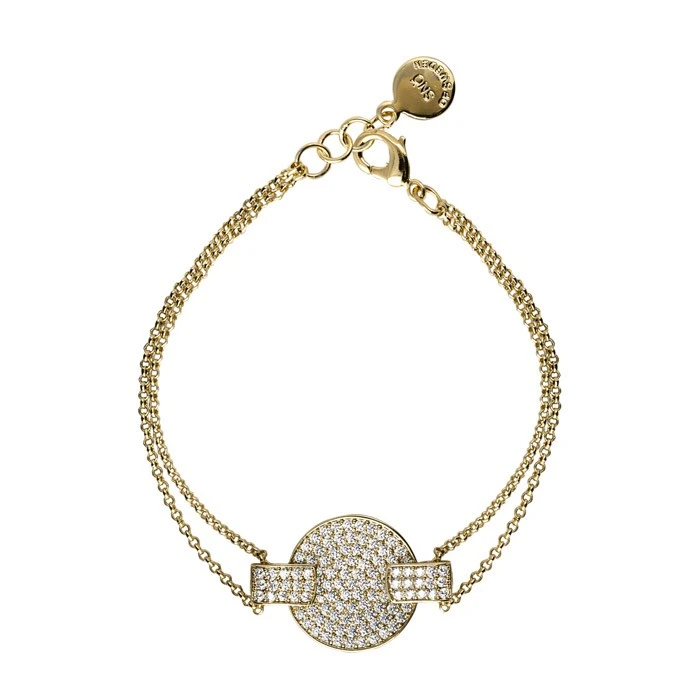 Carrie chain brace g/clear