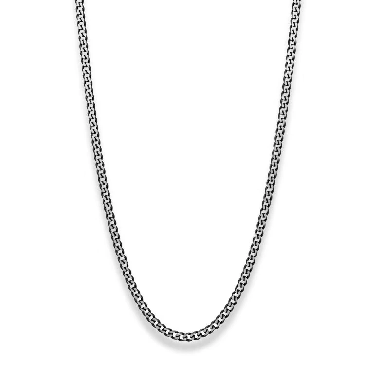 by Billgren halsband pansar svart stål