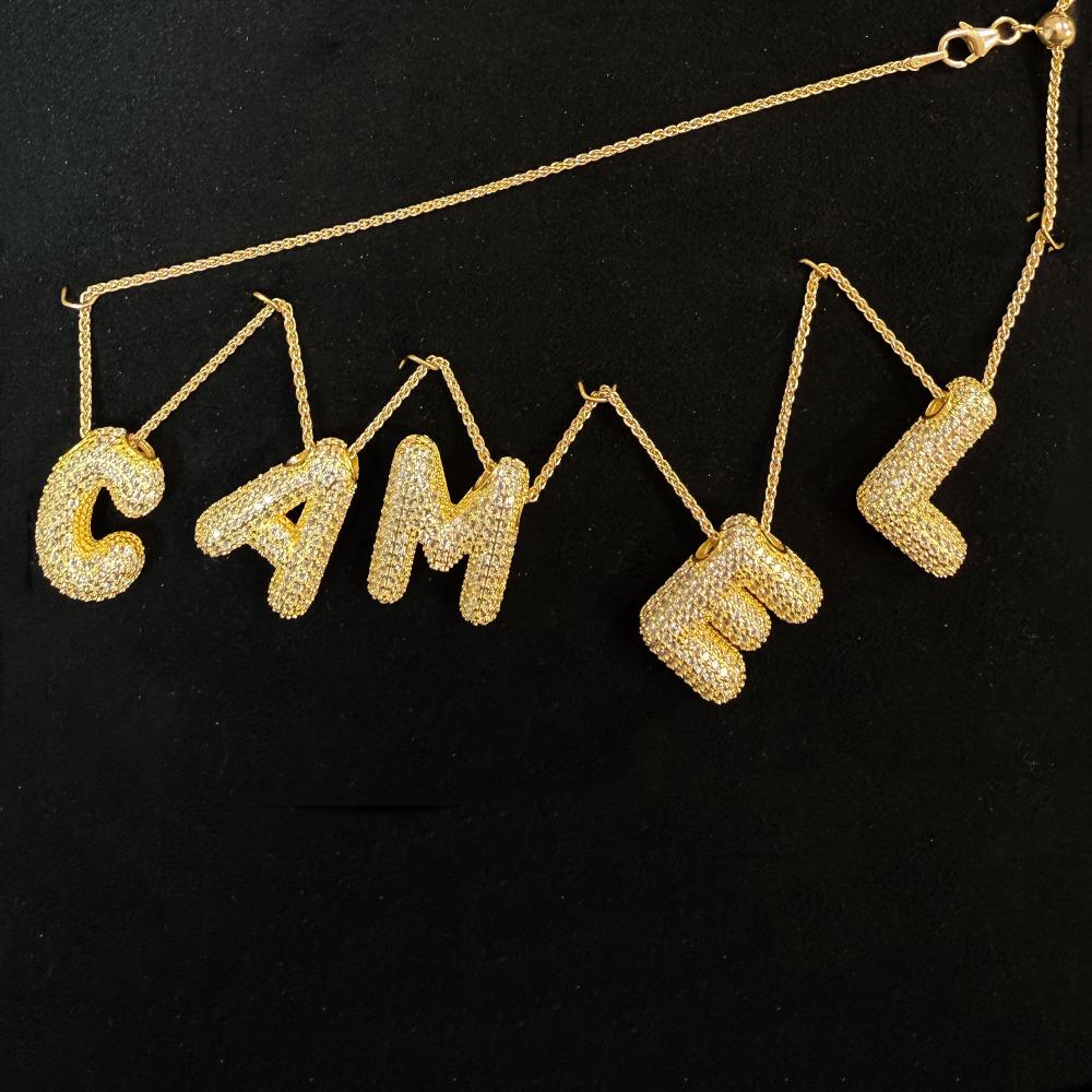 Hänge boktav fg silver