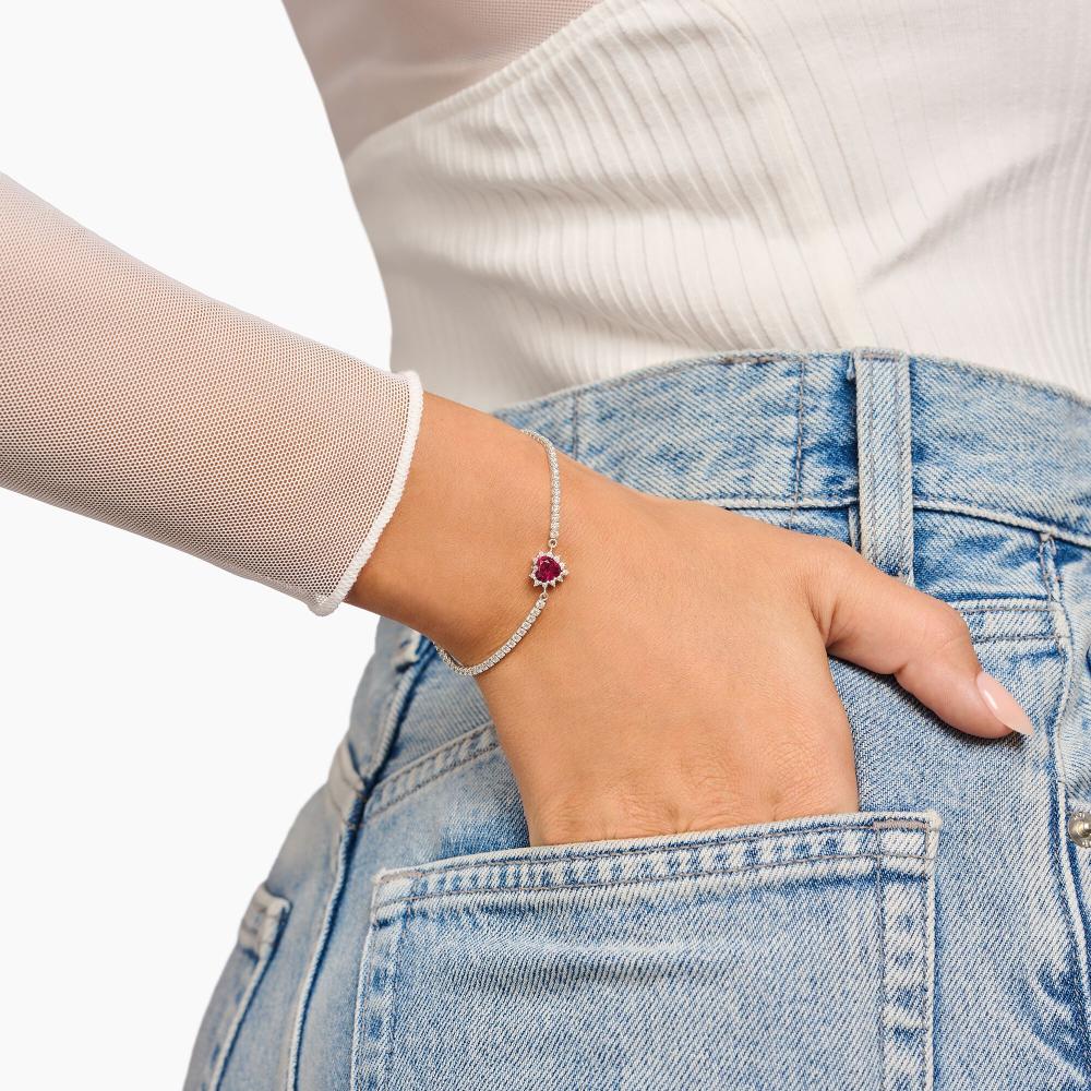 Armband romance silver