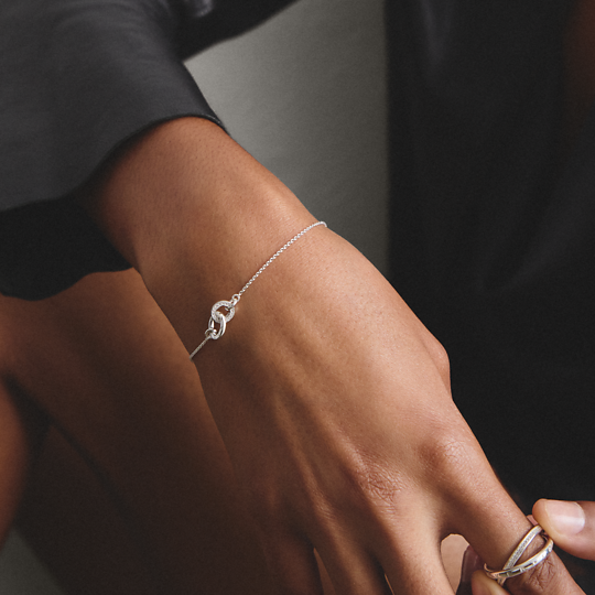 ARMBAND TOGETHER MED VIT ZIRKONIA
