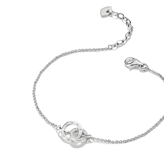 ARMBAND TOGETHER MED VIT ZIRKONIA