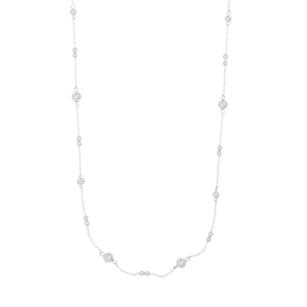 Bennet crystal chain neck 80 s/clear