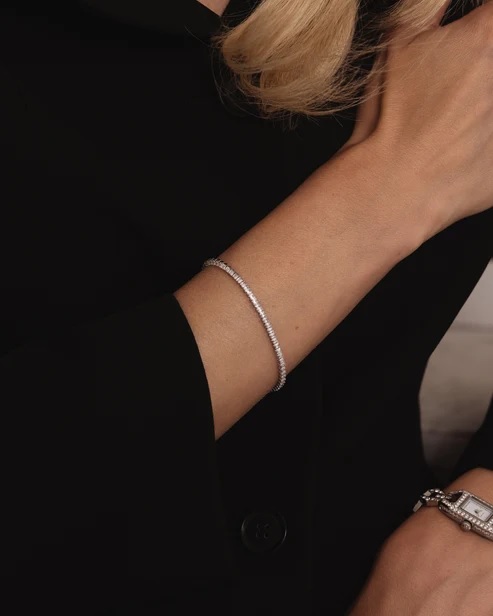 CAMILLE steel bracelet