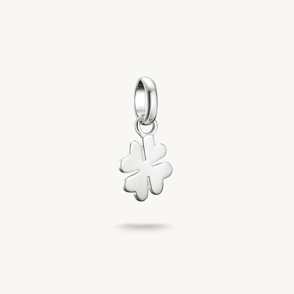 CHARM-HÄNGSMYCKE FYRKLÖVER CONNECT SILVER