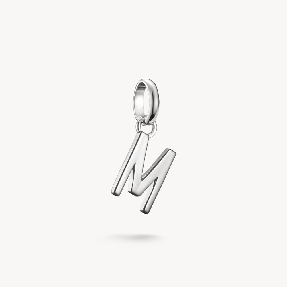 CHARM-HÄNGSMYCKE BOKSTAVEN M CONNECT SILVER