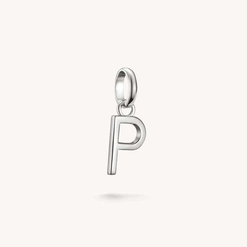 CHARM-HÄNGSMYCKE BOKSTAVEN P CONNECT SILVER