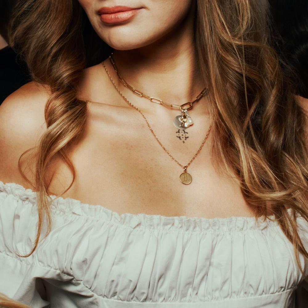 CHARM-HÄNGSMYCKE KÄRLEKENS BESKYDDARE CONNECT GULDPLÄTERAD