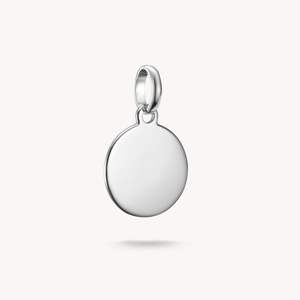 CHARM-HÄNGSMYCKE BRICKA CONNECT SILVER