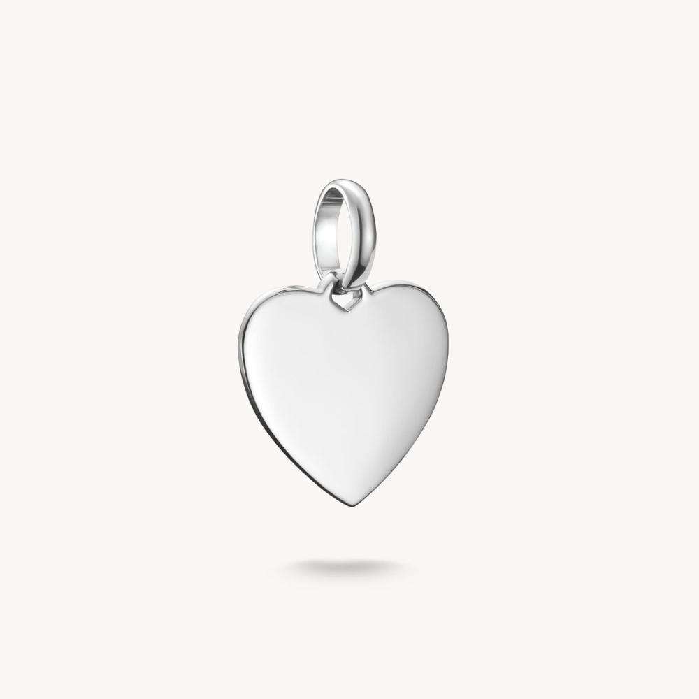 CHARM-HÄNGSMYCKE HJÄRTA CONNECT SILVER