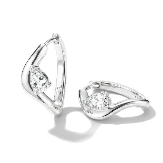 CREOLER MED VIT ZIRKONIA I DROPPFORM fluid elegance
