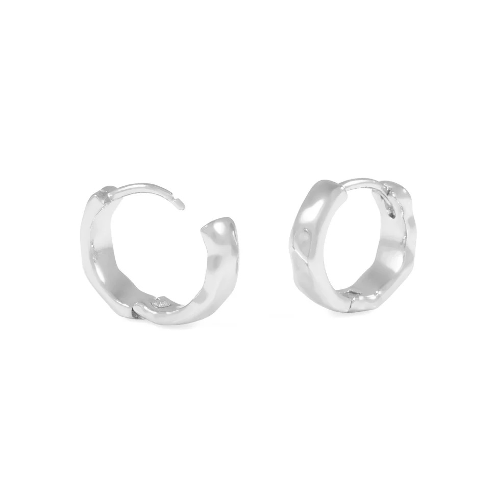 Domino ring ear 15mm plain s