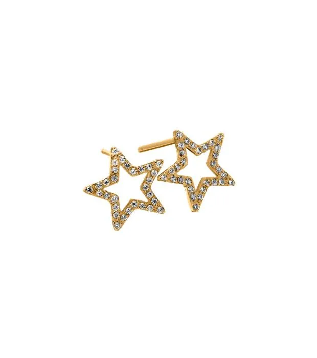 Nova cz Studs Gold