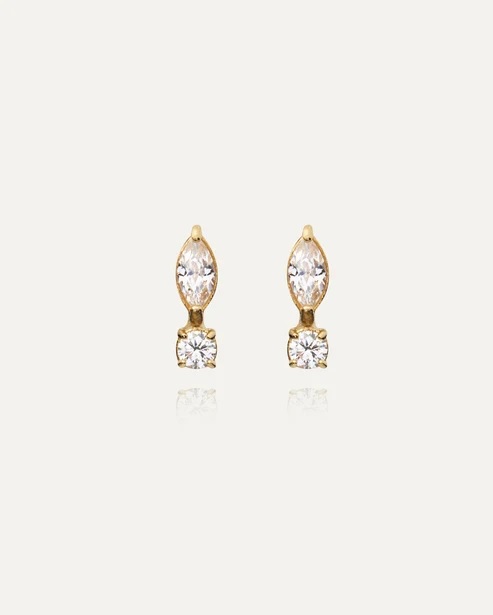 ÉLISE gold studs