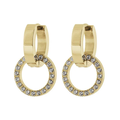 Eternal Orbit Earrings Gold