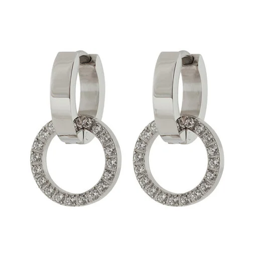 Eternal Orbit Earrings Steel