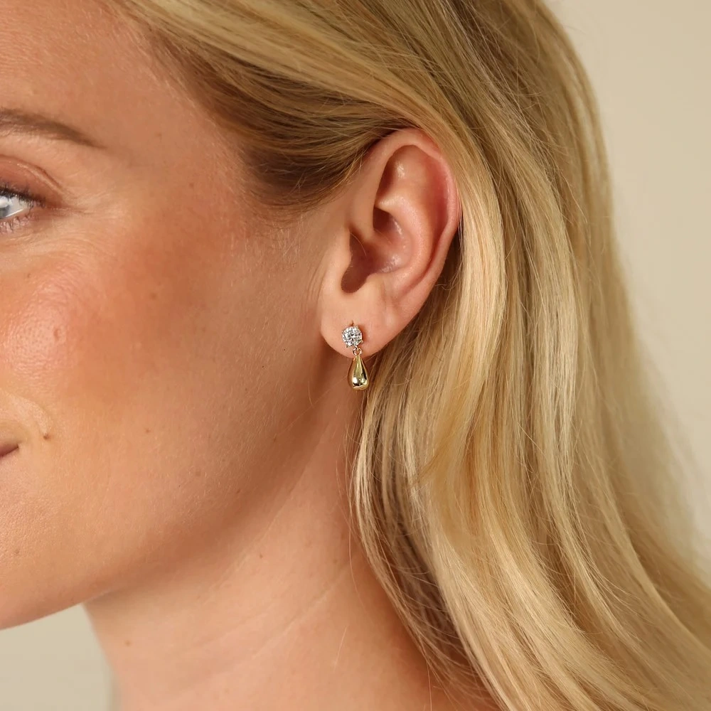 Fannt small pendant ear s/clear