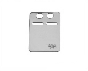 IDbricka guld/silver