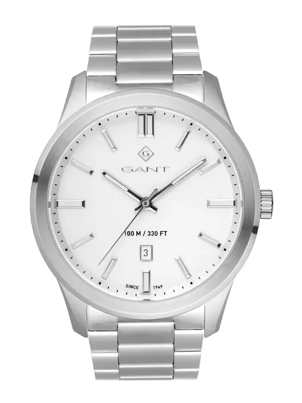 GANT Time Bridgeton white metal