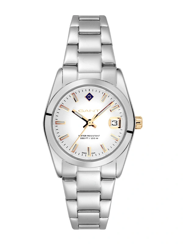 GANT Time everett mini white metal