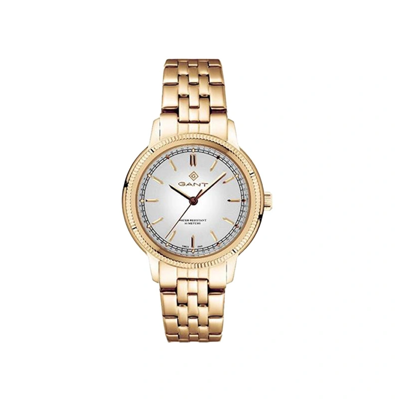 GANT Time fall river white metal