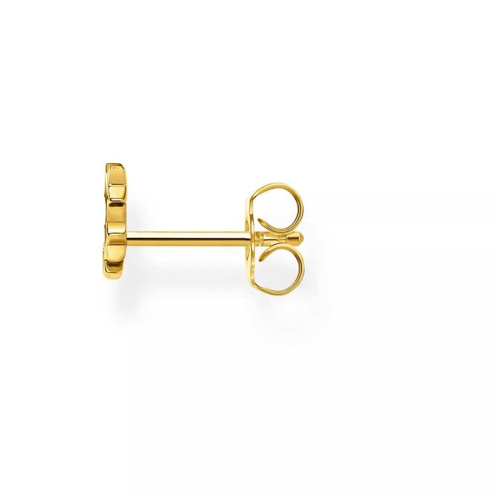 SINGLE EAR STUD STARS GOLD