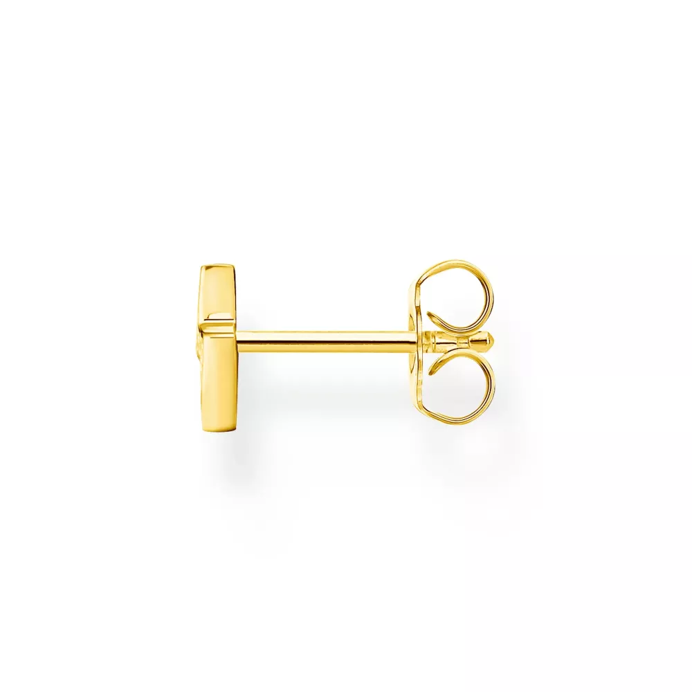 Single earstud flash gold