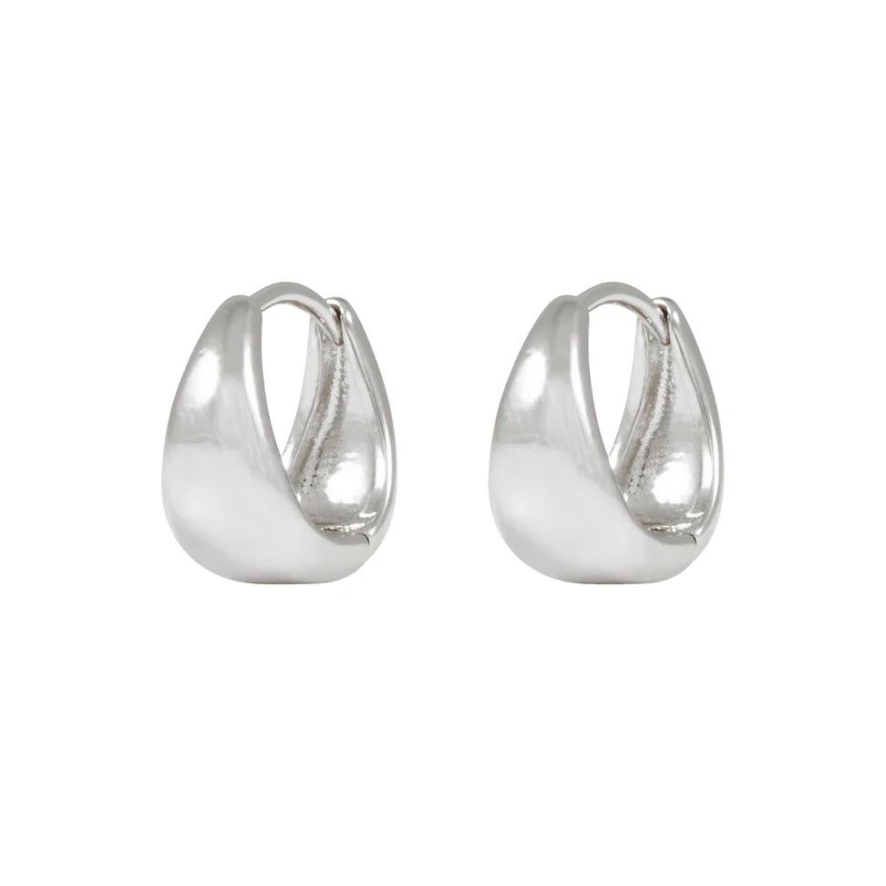 Honey drop ring ear 15mm plain s
