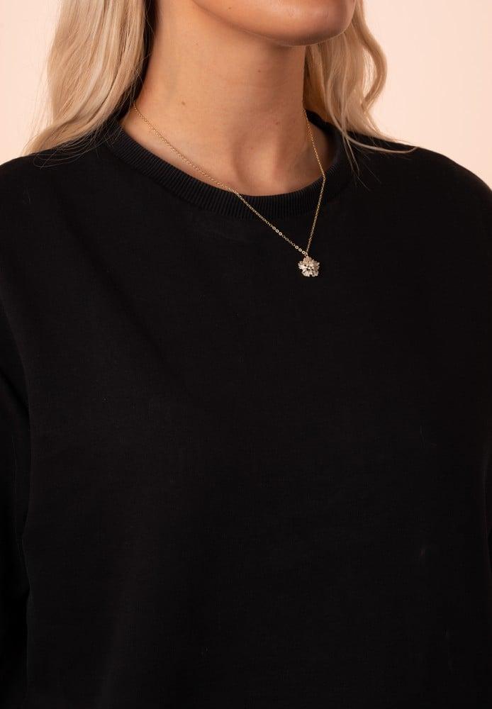 SNÖ ICON small pendant crystal neck 45 g/clear