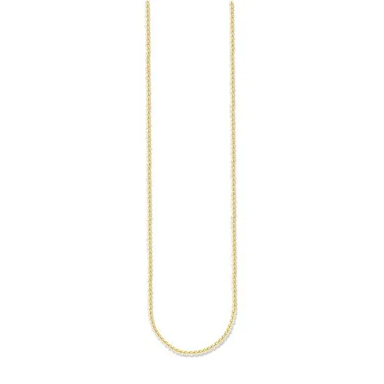 Necklace Gold plated 60 cm