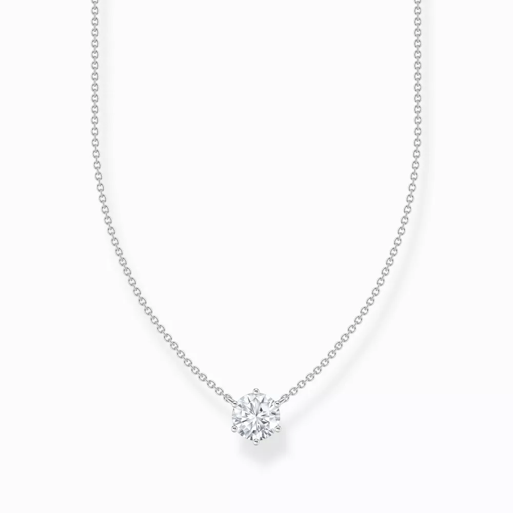 Thomas Sabo necklace white cz