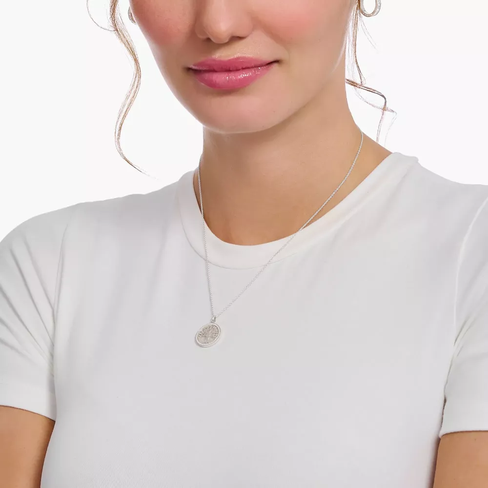 Thomas Sabo necklace tree of love cold enamel