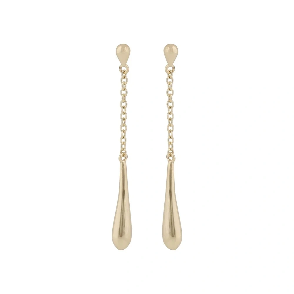 Lara drop chain ear plain g