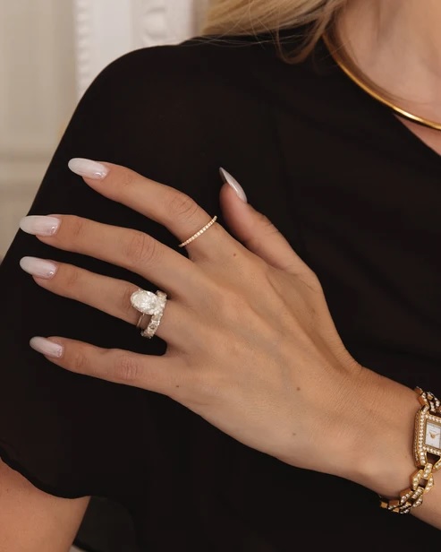 LÈA gold ring
