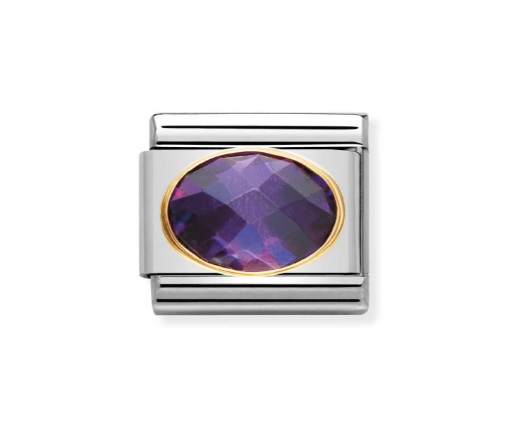 Classic Cubik Zirkon Lila