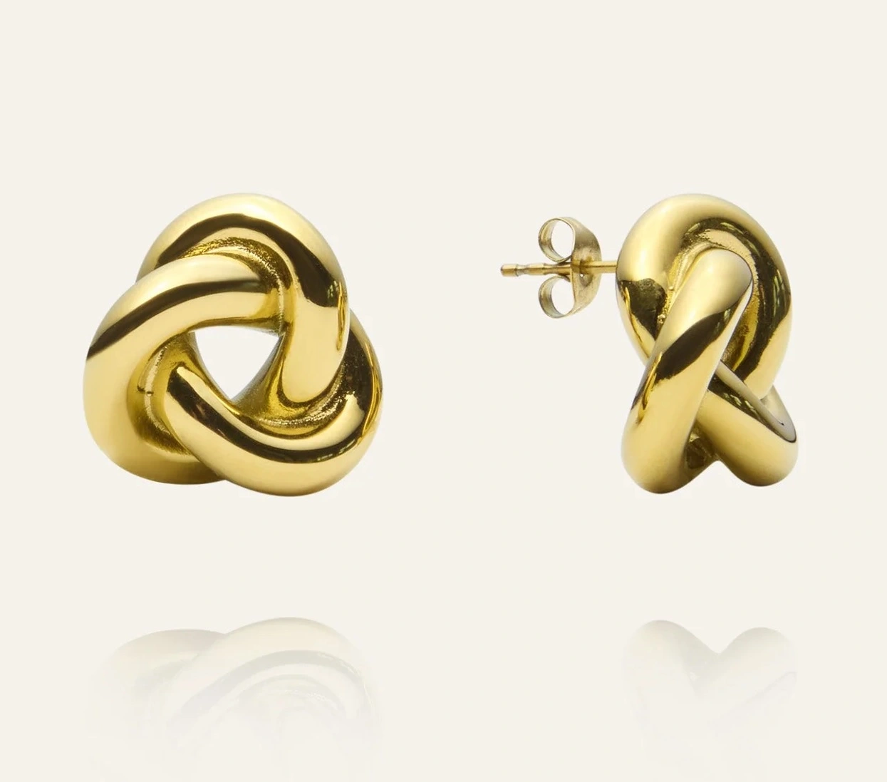 GRETA gold earrings
