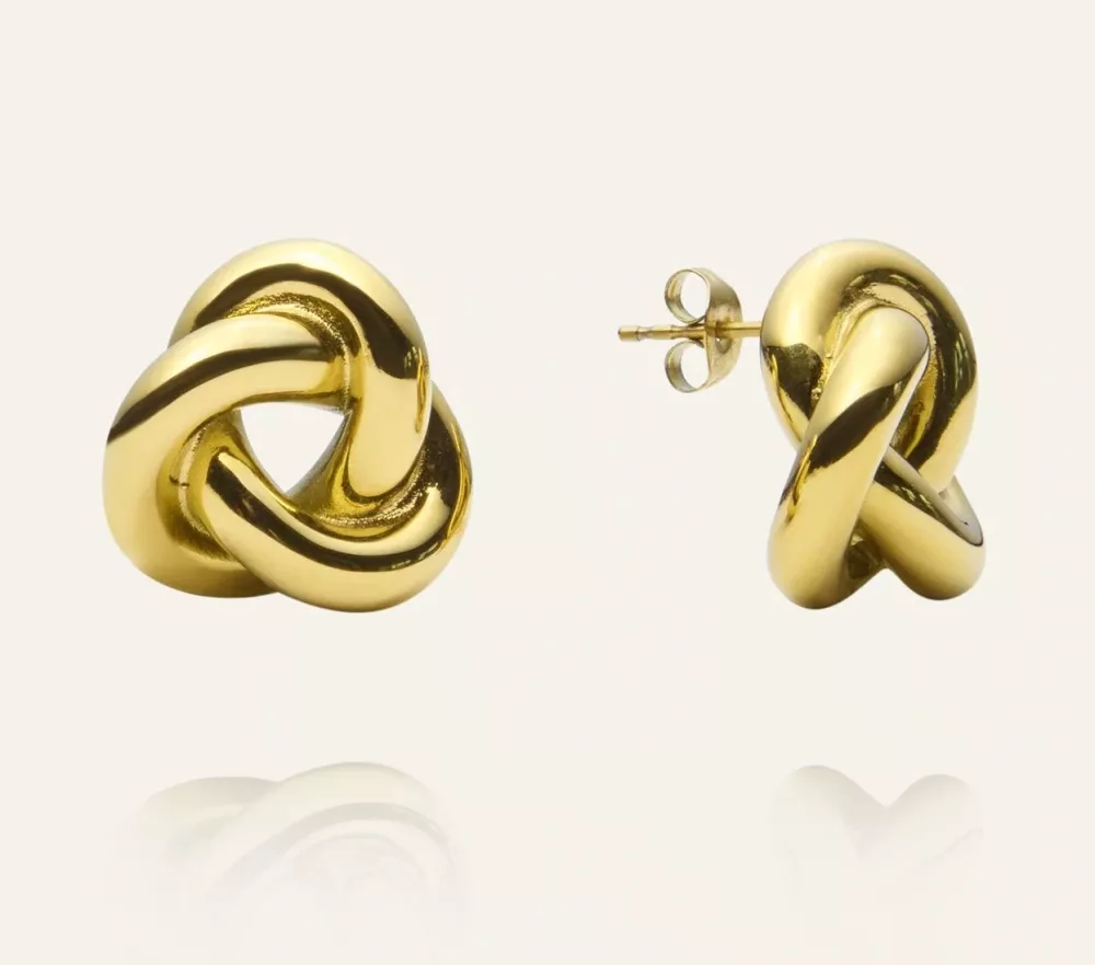 GRETA gold earrings