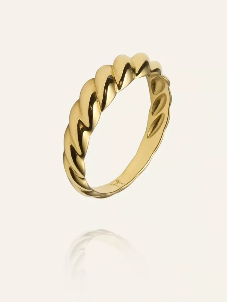 ELSA gold ring strl 54
