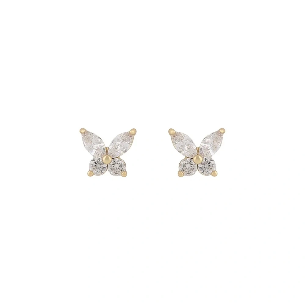 Meya butterfly ear g/clear