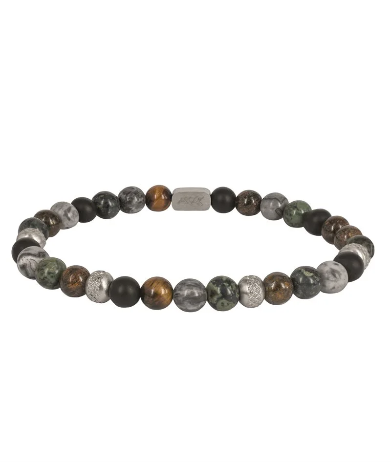 MIKE Bracelet Steel/Green