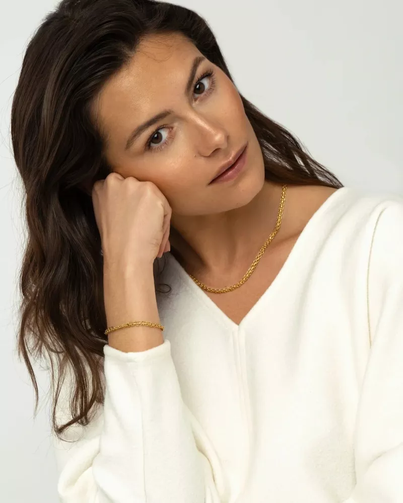 Darling Necklace W Gold