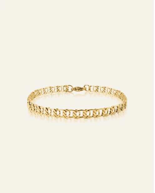 Infinity gold bracelet