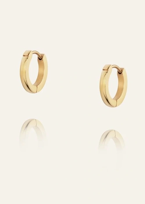 Classic Gold Hoops Small