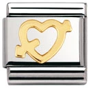 Nomination Classic Heart With Arrow