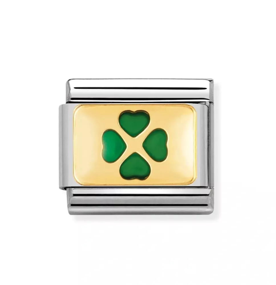 Classic Green Four Leaf Clover