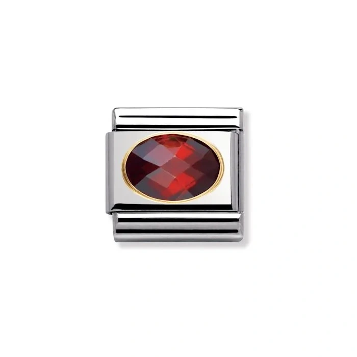 Classic Cubik Cirkon Röd