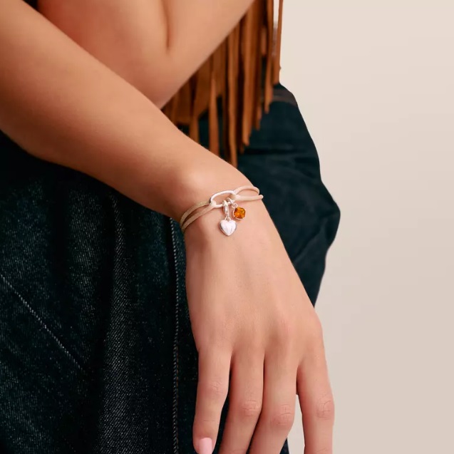 Charm-hängsmycke födelsesten oktober Connect Silver