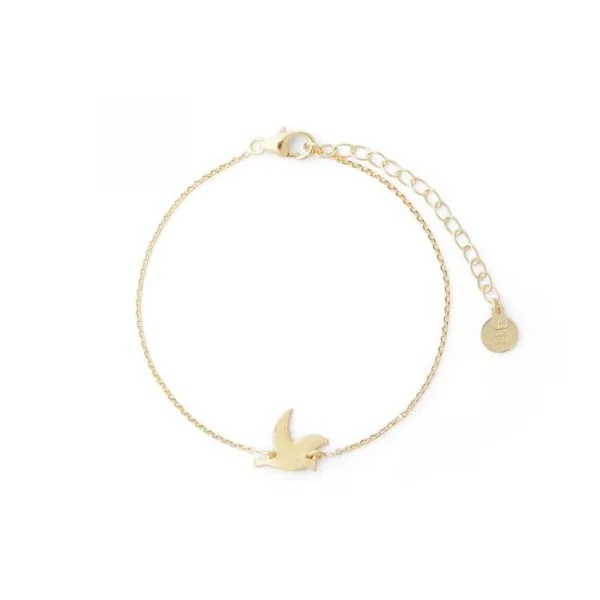 PEACE small brace gold