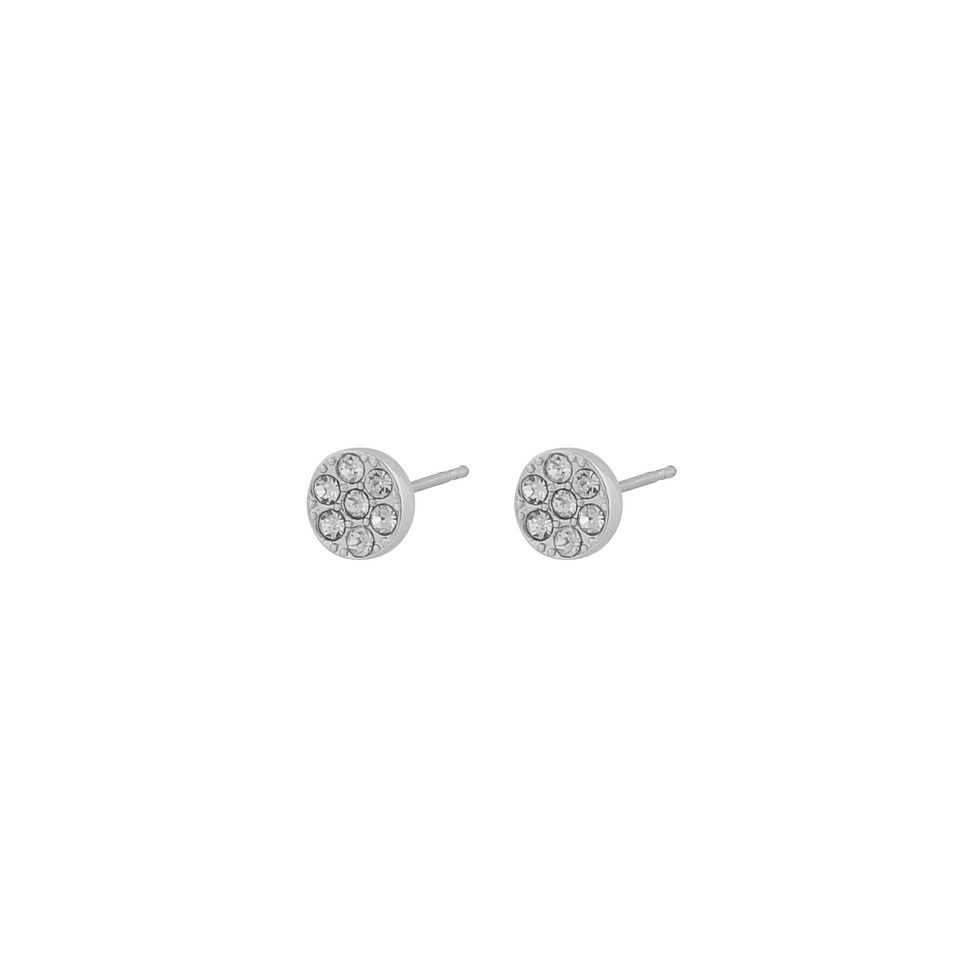 Pi stone ear 6mm s/clear