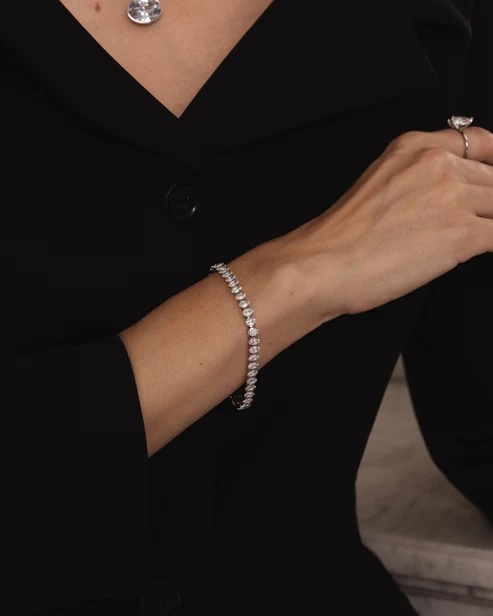 ROSE steel bracelet